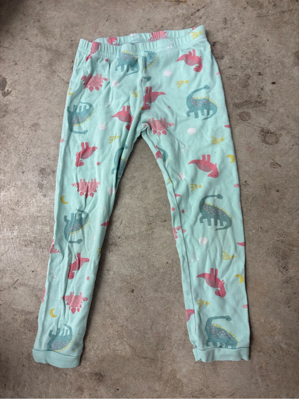 Carter's Just One You 4T Dinosaur Graphic Print Cotton Knit Pull-On Pajama Pants